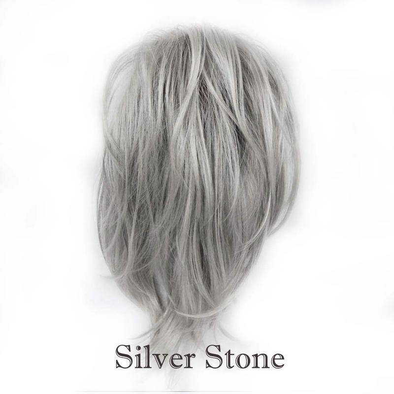 【Buy 2 Get 1 Free 】Natural Straight Hair Topper New Design Slightly Wavy