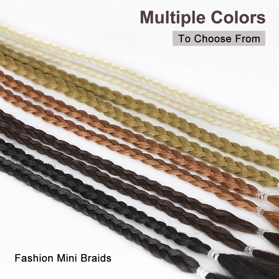 Long Yaki Straight Ponytail Extensions Braids With Clip Ponytail for Women 2 PCS