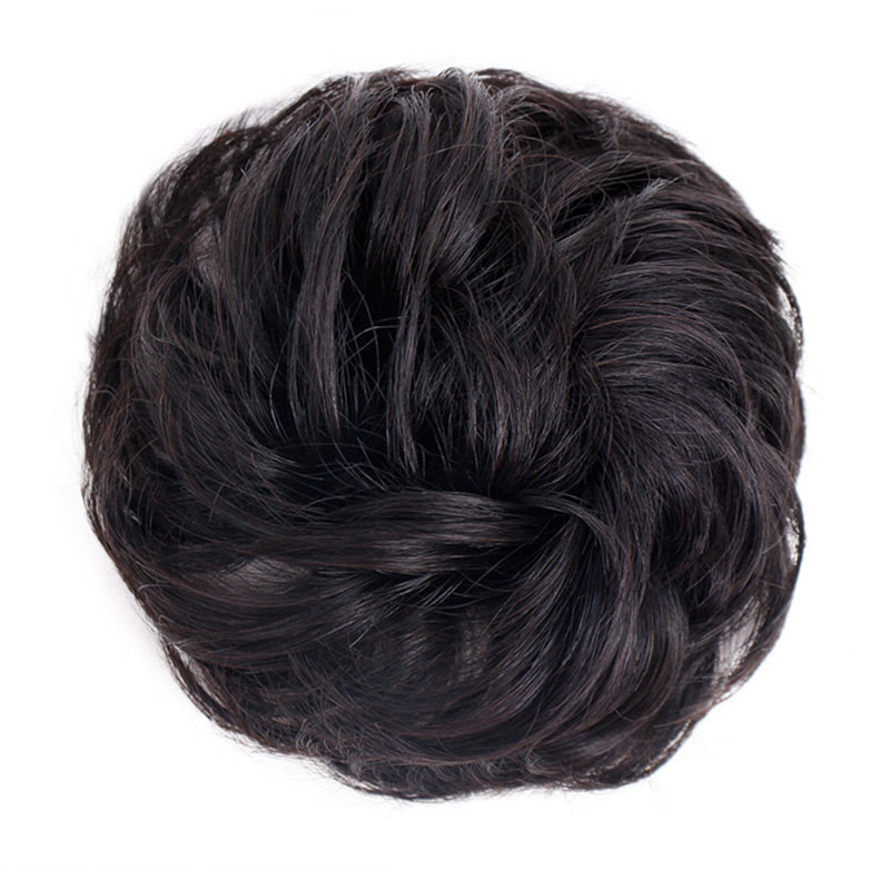 100% Human Hair Curly Bun – Monwigs