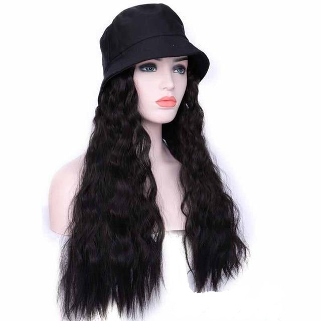 24inch Long Cap Hair Extension Hot Wigs